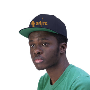 Africa Unite Flat Bill Hat - Shop P25D